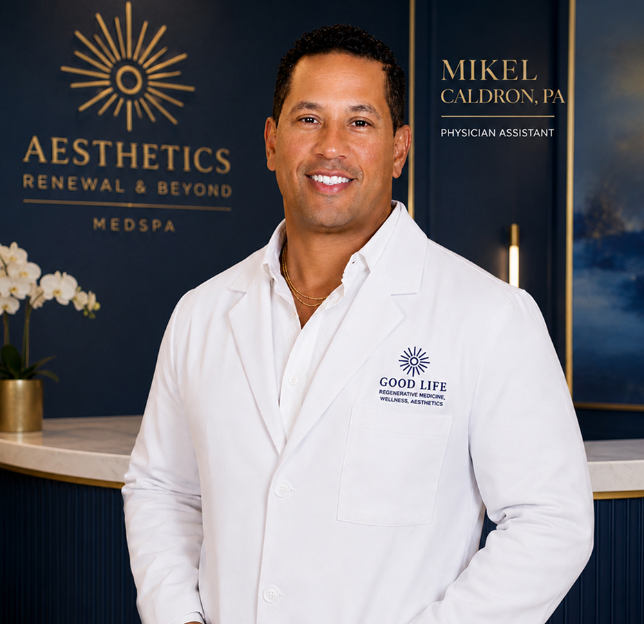 Mikel Calderon, PA-C, regenerative medicine and aesthetics provider